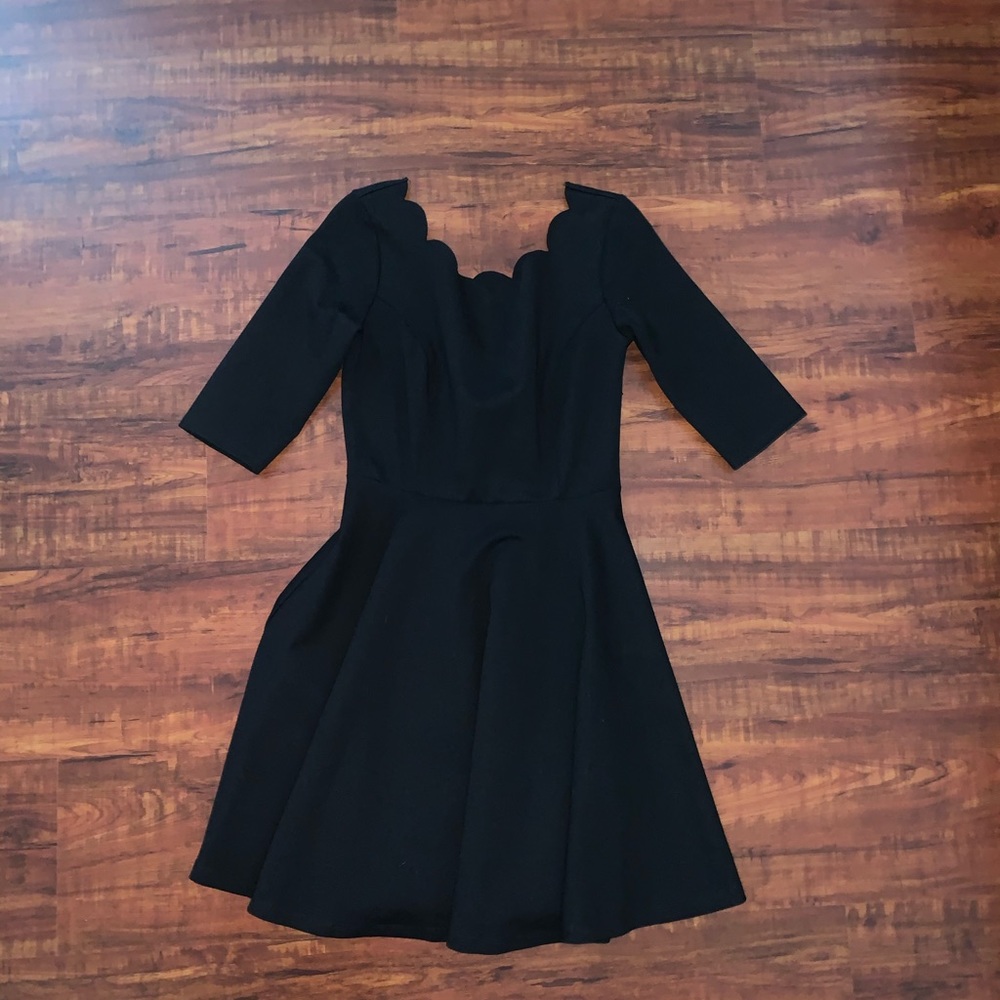 Classy black dress